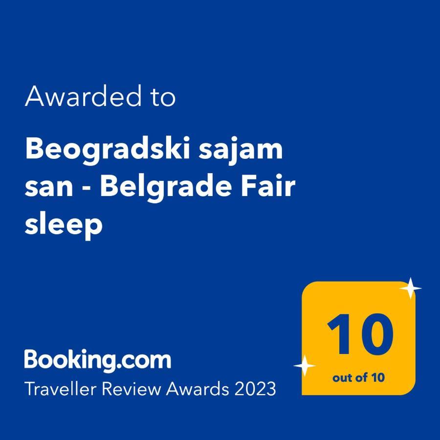 Beogradski Sajam San - Belgrade Fair Sleep Exterior foto